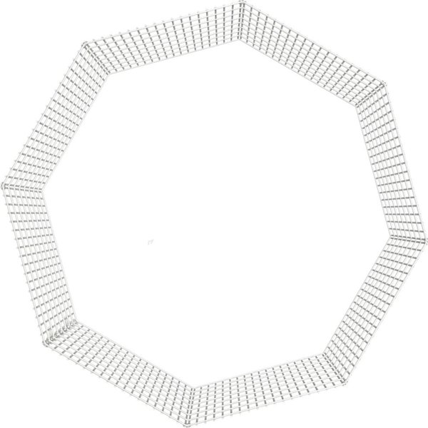 vidaXL 8-πανελ κλούβα για κουνέλι, 54x80 εκ., γαλβανισμένο σίδερο