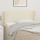 vidaXL Κεφαλαριό uszak κρεμ 93x16x78/88 cm από συνθετικό δέρμα