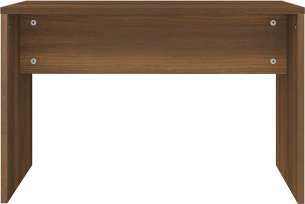 vidaXL Σκαμπό για Τουαλέτα, Καφέ Δρυς, 70x35x45 εκ.