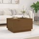 vidaXL Τραπεζάκι καφέ, χρώμα μέλι, 60x50x35 εκ., από μασίφ πεύκο