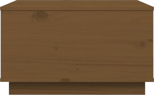 vidaXL Τραπεζάκι καφέ, χρώμα μέλι, 60x50x35 εκ., από μασίφ πεύκο