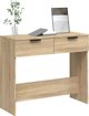 vidaXL Stolik konsolowy, dab sonoma, 90x36x75 cm