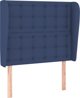vidaXL Zaglowek uszak, mple, 103x23x118/128 cm, yfasma