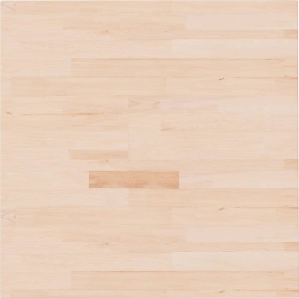 vidaXL Τετράγωνη Επιφάνεια Τραπεζιού 70x70x4 cm από Ωμό Δρυς