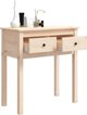 vidaXL vidaXL Stolik konsolowy, 70x35x75 cm, lite drewno sosnowe