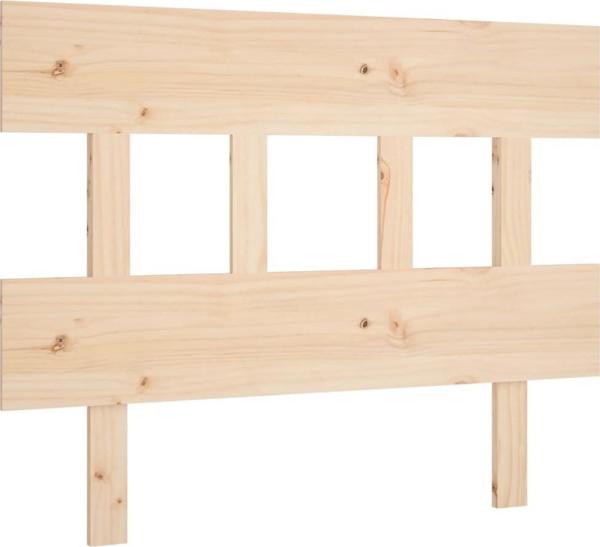 vidaXL Προσκέφαλο κρεβατιού 93,5x3x81 cm, συμπαγές ξύλο πεύκου
