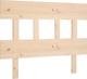 vidaXL Προσκέφαλο κρεβατιού 93,5x3x81 cm, συμπαγές ξύλο πεύκου