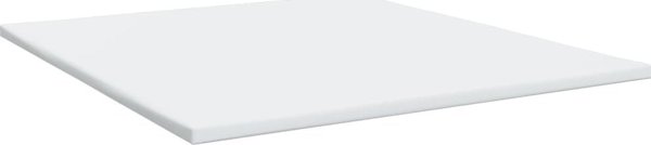 vidaXL Κρεβάτι Continental με στρώμα, μπλε, ύφασμα 200x200 εκ