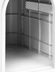 vidaXL vidaXL Buda dla psa, szara, 59x75x66 cm, polipropylen