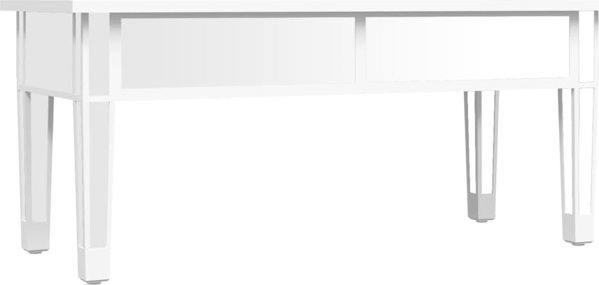 vidaXL Καθρέπτης Τραπεζάκι Καφέ 106x45x45 cm Πλάκα και Γυαλί