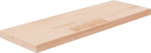 vidaXL Ράφι, 60x20x2,5 εκ., από ακατέργαστο μασίφ δρυς ξύλο