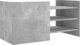 vidaXL Szafka pod TV szarosc betonu 80x35x40 cm