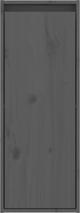 vidaXL Ντουλάπι τοίχου, γκρι, 30x30x80 εκ, συμπαγές πεύκο
