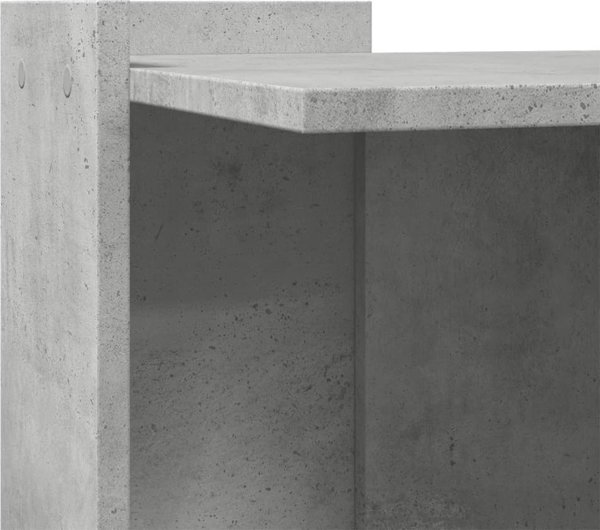 vidaXL Ντουλάπι για άμμο γάτας, γκρι σκουριά, 53x53x51 εκ