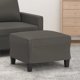 vidaXL Σκαμπό ποδιών, γκρι, 60x50x41 εκ., συνθετικό δέρμα