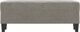 vidaXL Παγκάκι ανοιχτού γκρι, 100x35x41 cm, επενδυμένο με βελούδο