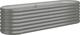 vidaXL vidaXL Donica ogrodowa, malowana proszkowo stal, 152x40x36 cm, szara