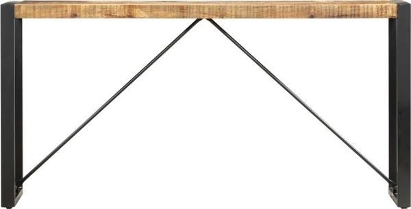 Κονσόλα vidaXL από Μασίφ Ξύλο Μάνγκο, 150 x 35 x 76 cm