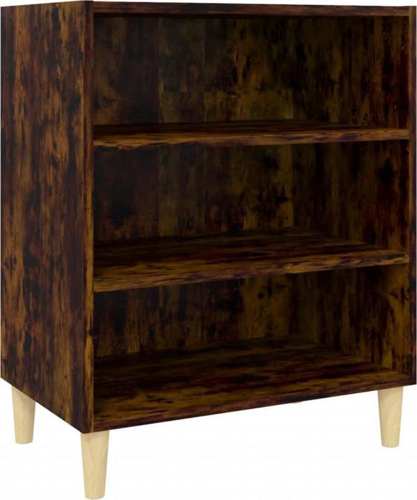 vidaXL Ντουλάπι, καπνιστή δρυς, 57x35x70 εκ., μοριοσανίδα