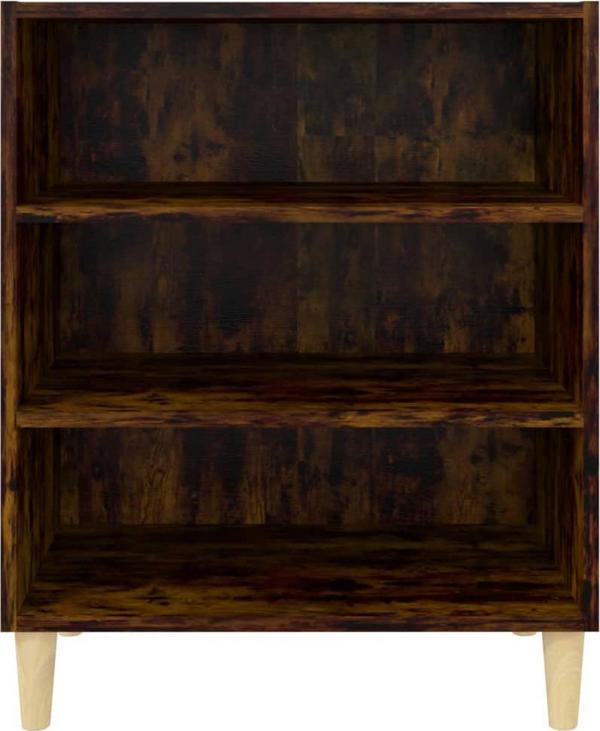 vidaXL Ντουλάπι, καπνιστή δρυς, 57x35x70 εκ., μοριοσανίδα