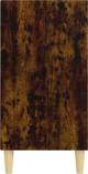 vidaXL Ντουλάπι, καπνιστή δρυς, 57x35x70 εκ., μοριοσανίδα