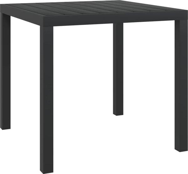 vidaXL vidaXL 5-cz. zestaw mebli ogrodowych z poduszkami, polirattan, czarny