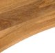 vidaXL Επιφάνεια Γραφείου με Εκ τομής, 110x80x2,5 εκ., ωμή ξυλεία μάνγκο