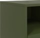 vidaXL Szafka RTV, oliwkowa, 68x39x43,5 cm, stal