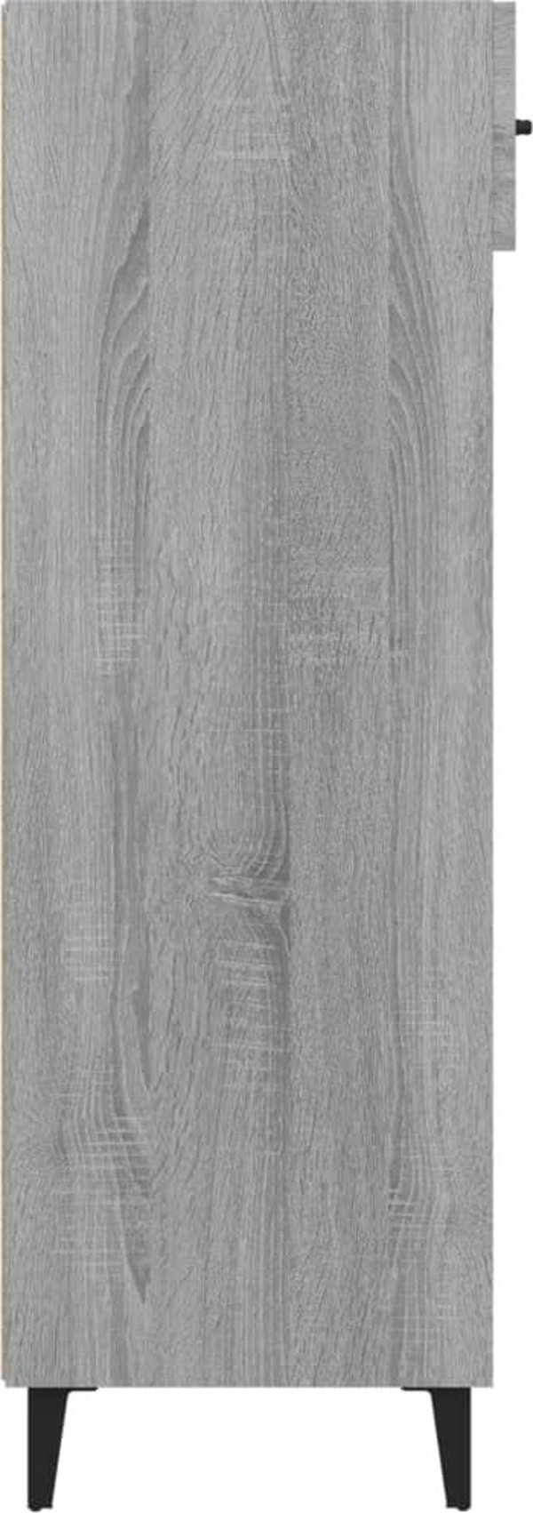 vidaXL Szafka na buty, szary dab sonoma, 60x35x105 cm
