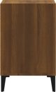vidaXL Σκαμπό για Τηλεόραση, Καφέ Δρυς, 100x35x55 cm