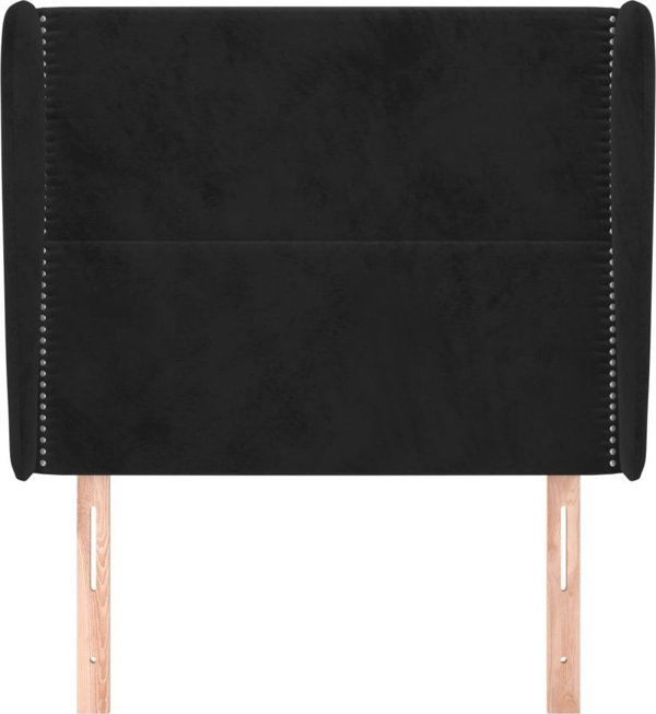 vidaXL Zaglowek uszak, mayro, 93x23x118/128 cm, aksamit