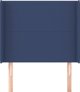 vidaXL κεφαλάρι uszak μπλε 83x16x118/128 cm από ύφασμα