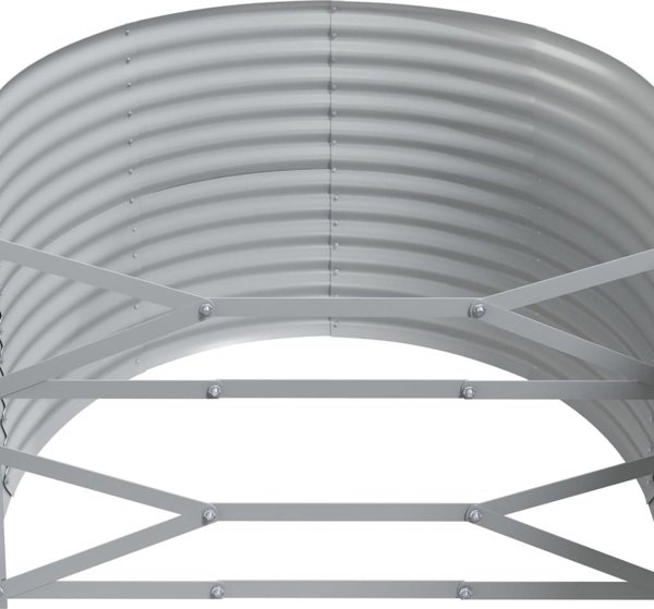 vidaXL Donica ogrodowa, malowana proszkowo stal, 175x100x68 cm
