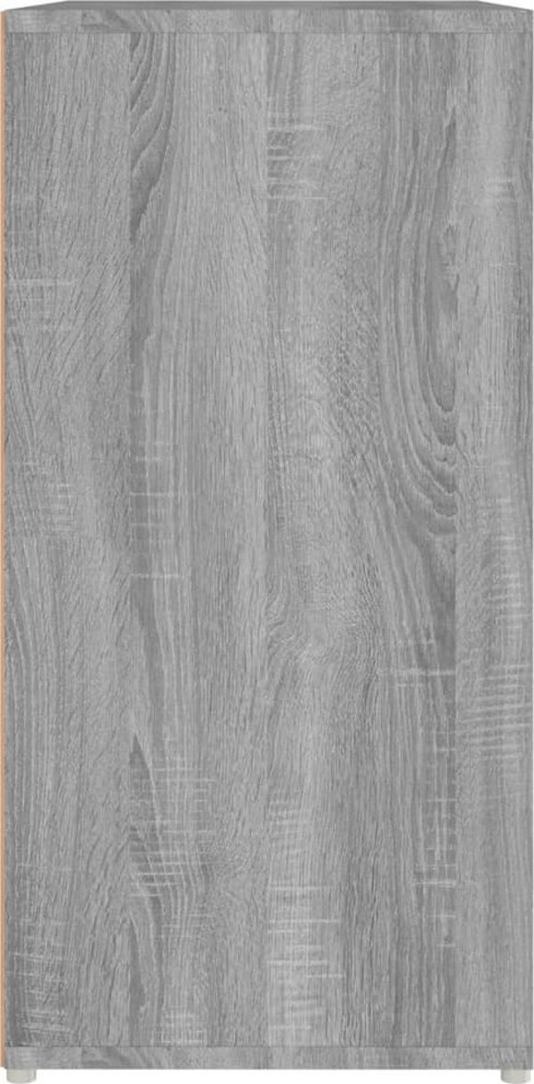 vidaXL Szafka για Παπούτσια σε Γκρι Δρυς Sonoma, 60x35x70 cm