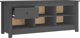vidaXL vidaXL Szafka na buty, szara, 110x38x45,5 cm, lite drewno sosnowe