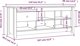 vidaXL vidaXL Szafka na buty, szara, 110x38x45,5 cm, lite drewno sosnowe