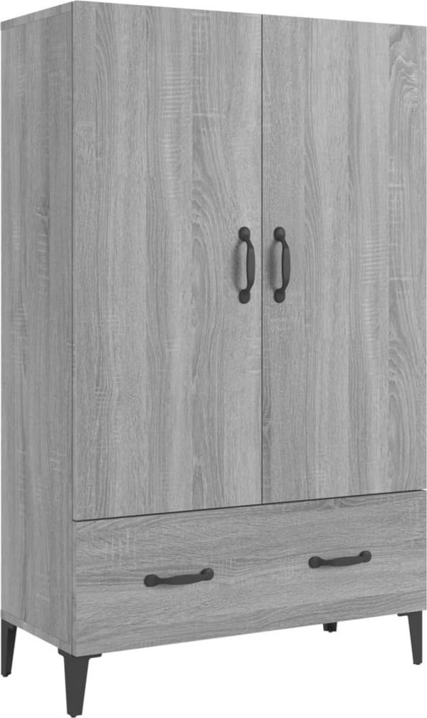 vidaXL Ντουλάπι Sonoma γκρι δρυς 70x31x115 cm από ξύλο