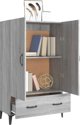 vidaXL Ντουλάπι Sonoma γκρι δρυς 70x31x115 cm από ξύλο