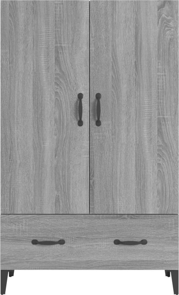 vidaXL Ντουλάπι Sonoma γκρι δρυς 70x31x115 cm από ξύλο