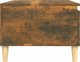 vidaXL Τραπεζάκι Καφέ, Καπνιστή Δρυς, 90x50x36,5 cm