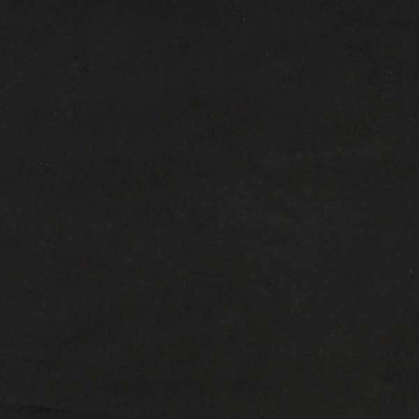 vidaXL Κρεβάτι Continental με στρώμα, μαύρο, 120x200 cm, βελούδο