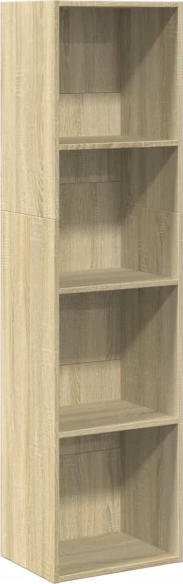 vidaXL Βιβλιοθήκη, Δρυς Σονομά, 40x30x152 cm