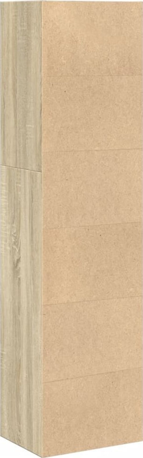 vidaXL Βιβλιοθήκη, Δρυς Σονομά, 40x30x152 cm