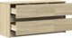 vidaXL Ντουλάπι TV με LED, Δρυς Sonoma, 100x34x50 cm
