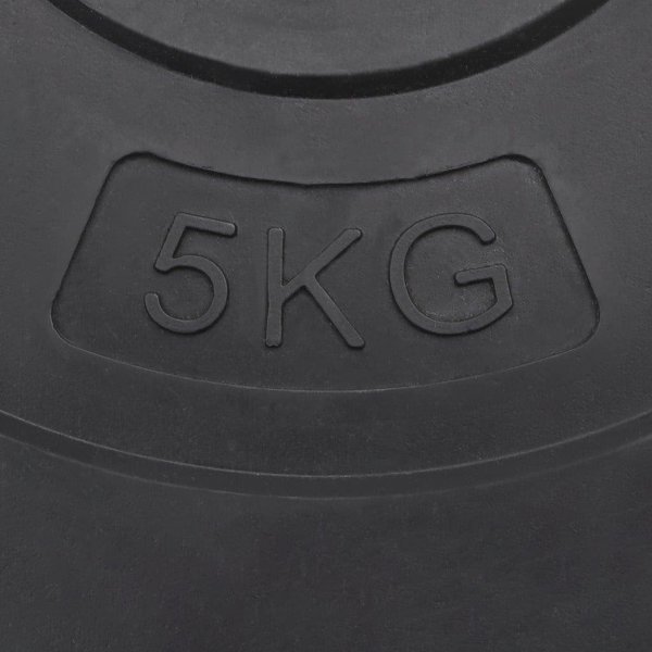 vidaXL Σετ βαριδίων 6 τεμαχίων 30 kg από τσιμέντο