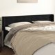 vidaXL Υποστύλωμα κεφαλιού uszak μαύρο 203x16x78/88 cm από βελούδο