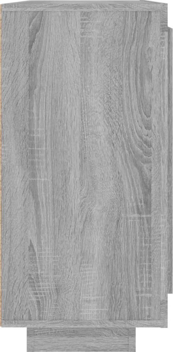 vidaXL Ντουλάπι γκρι δρύς Sonoma, 92x35x75 εκ, ξύλινο υλικό