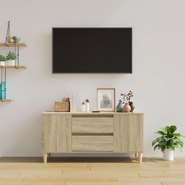 vidaXL Επιπλο TV απο δρυ σονoμα, 102x44,5x50 cm