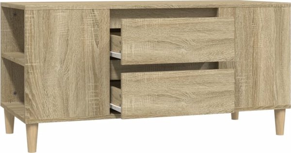 vidaXL Επιπλο TV απο δρυ σονoμα, 102x44,5x50 cm