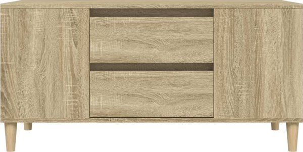 vidaXL Επιπλο TV απο δρυ σονoμα, 102x44,5x50 cm